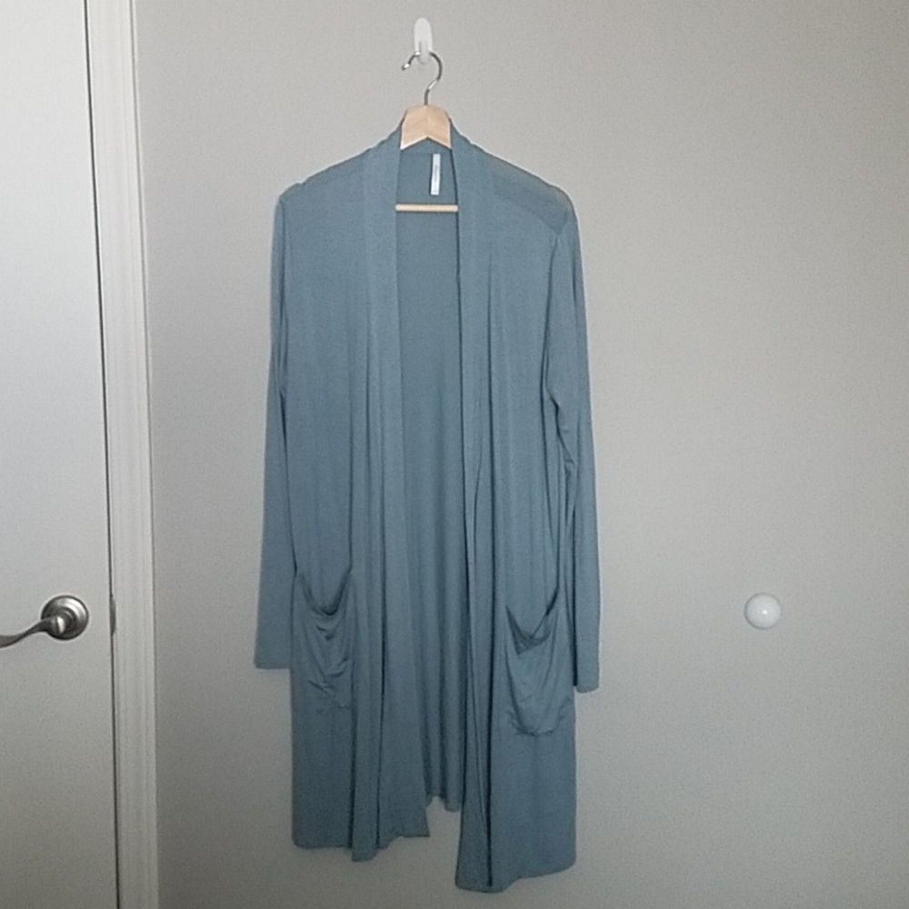 3 FOR $15 Blue Long Cardigan